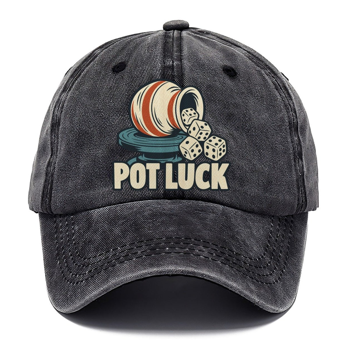 Pot Luck Familiar Punchlines Classic Cap – Graphite