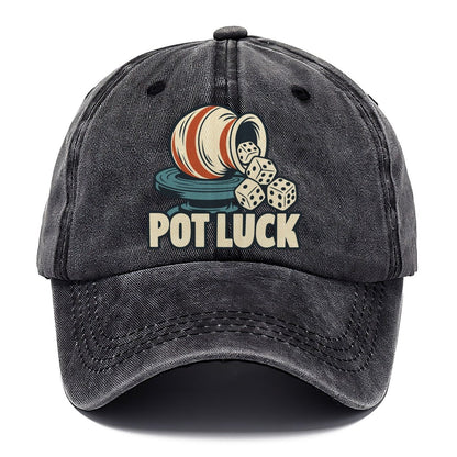 Pot Luck Familiar Punchlines Classic Cap – Graphite