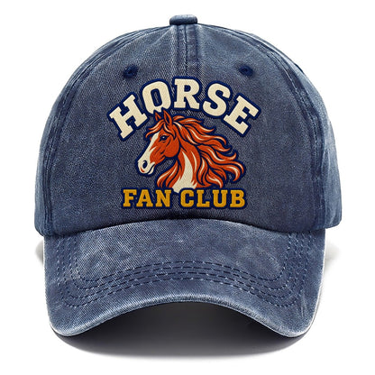 Horse Fan Club Classic Cap – Twilight Navy
