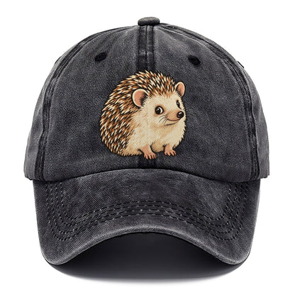 Hedgehog Side Glance Small Pet Logos Classic Cap – Graphite