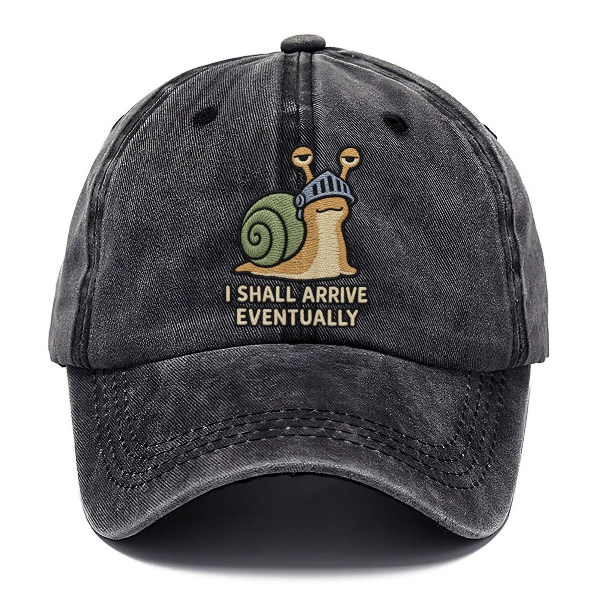 Snail Knight Weary Court Classic Cap – Graphite