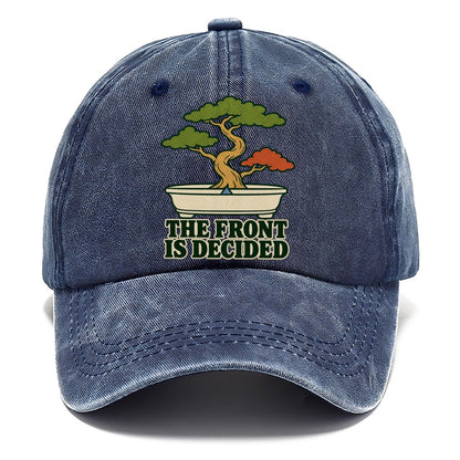 The Front Is Decided Bonsai Classic Cap – Twilight Navy