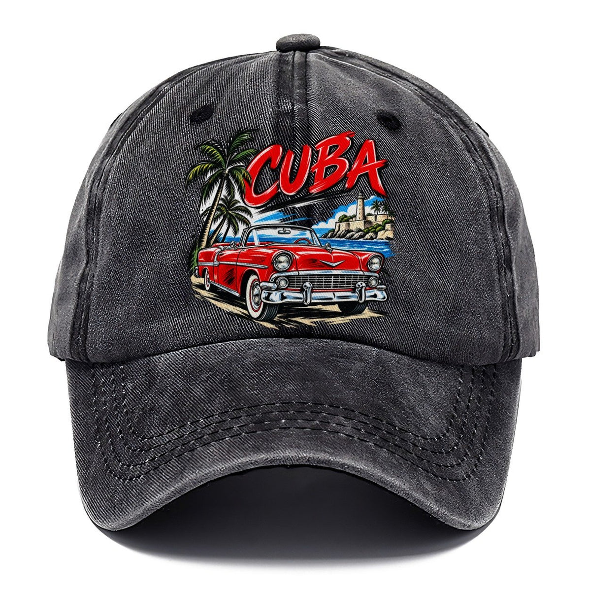 Cuba Expressive Ink Badge Classic Cap – Graphite