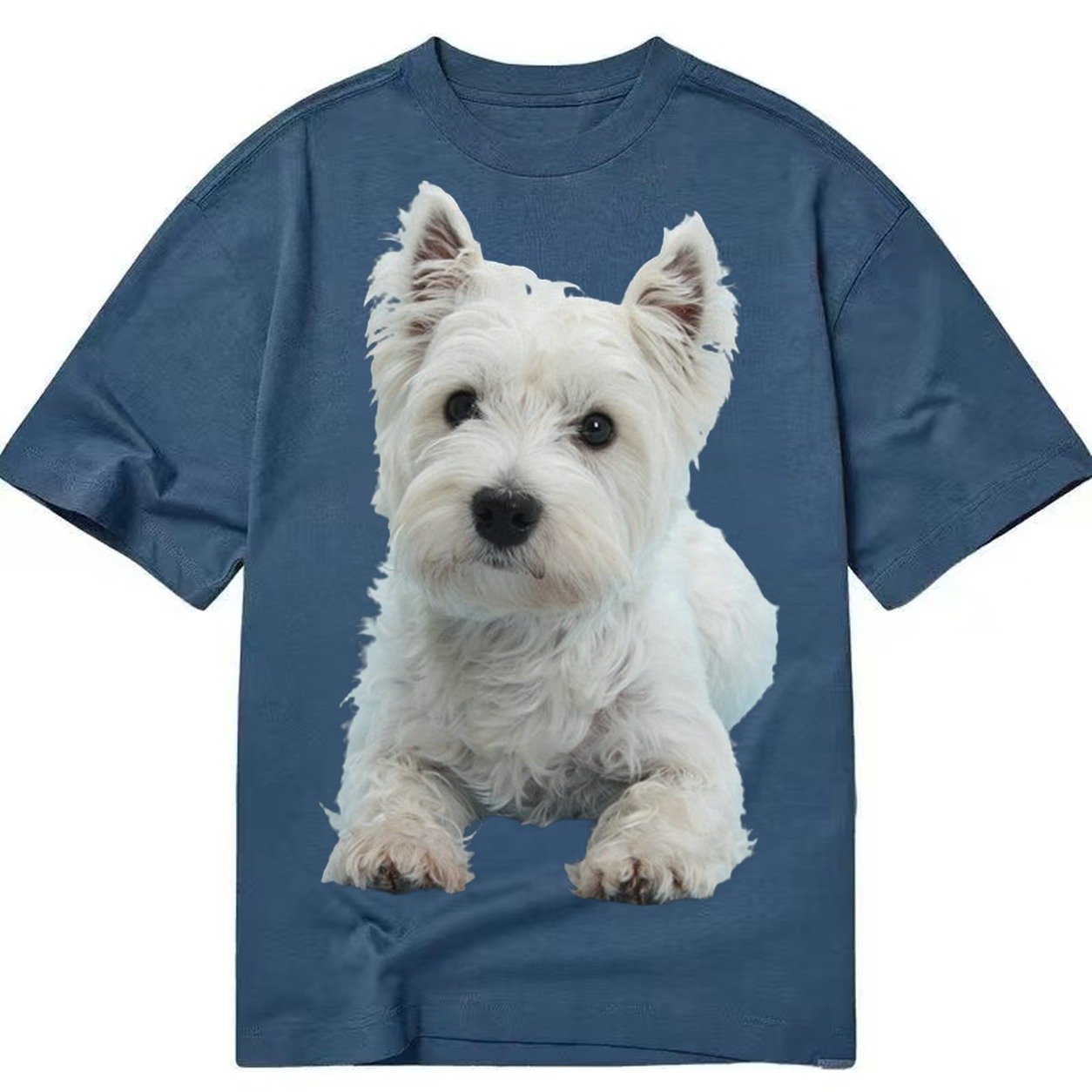 West Highland White Terrier Classic T-shirt – Twilight Navy