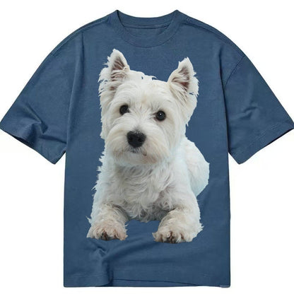 West Highland White Terrier Classic T-shirt – Twilight Navy
