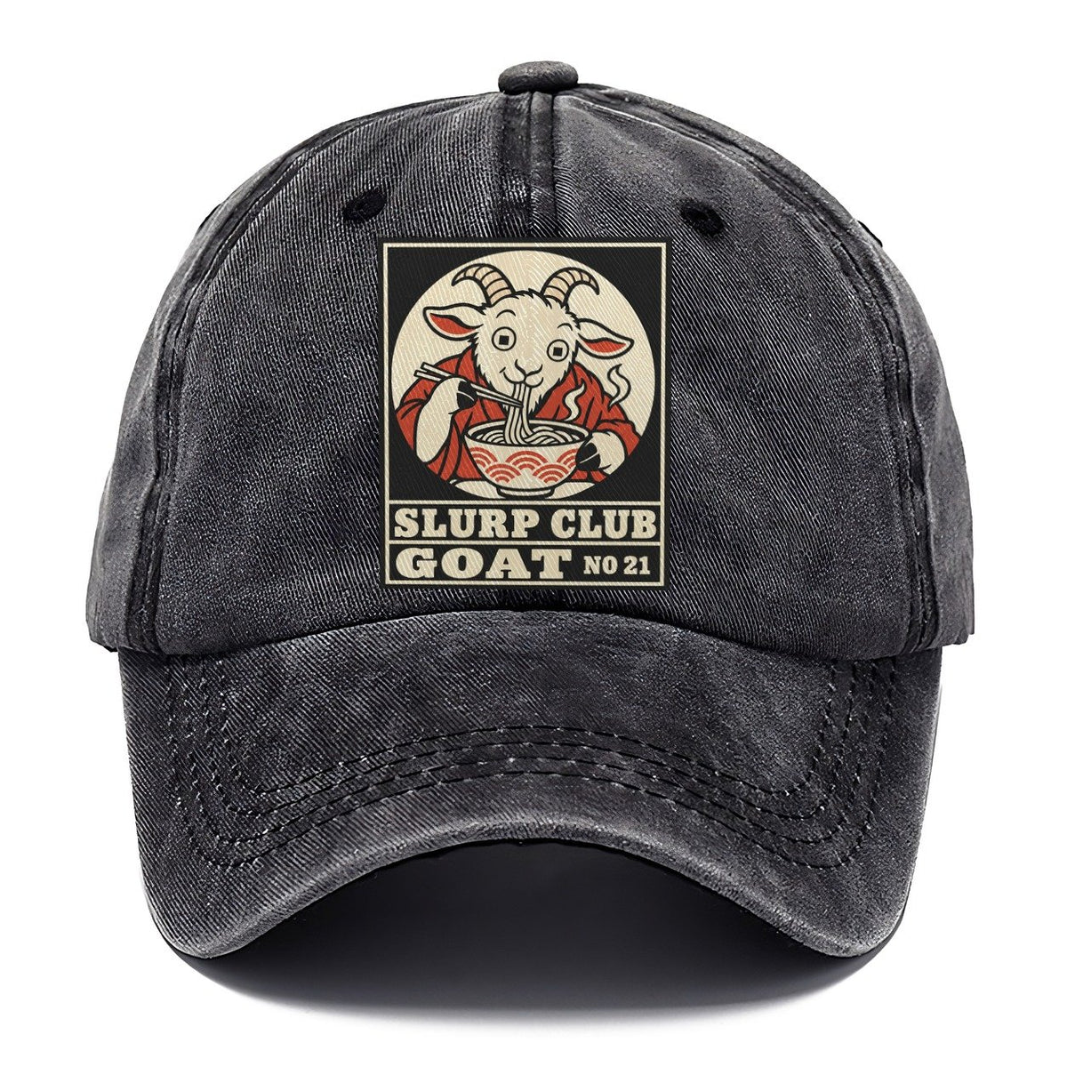 Goat Anything Slurp Club Classic Cap – Graphite