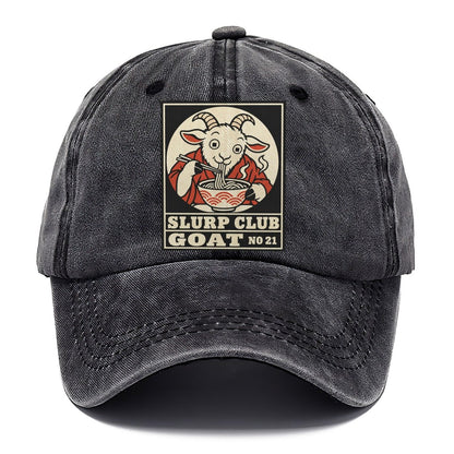 Goat Anything Slurp Club Classic Cap – Graphite