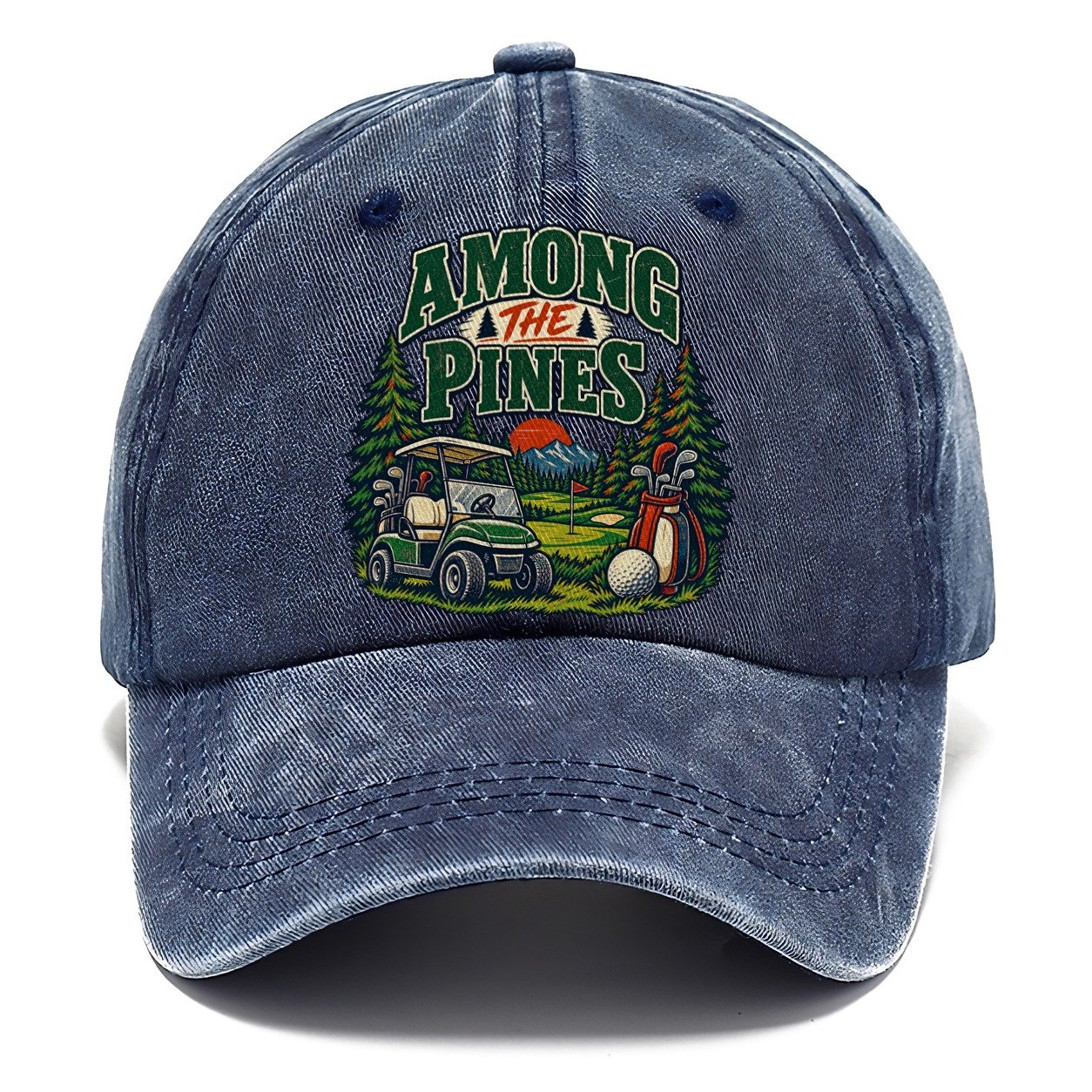 Among The Pines Golf Life Classic Cap – Twilight Navy