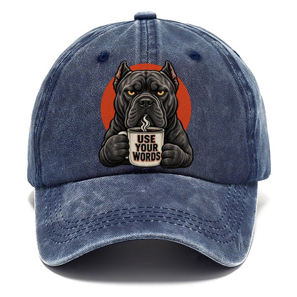 Cane Corso Mug Truths Dog Mug Truths Classic Cap – Twilight Navy