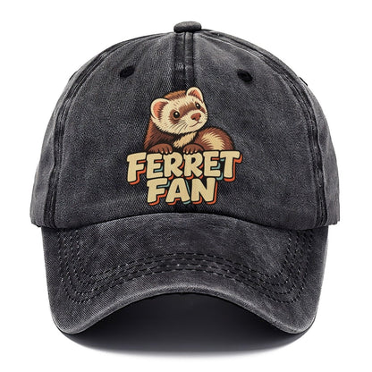 Ferret Fan Small Pet Logos Classic Cap – Graphite