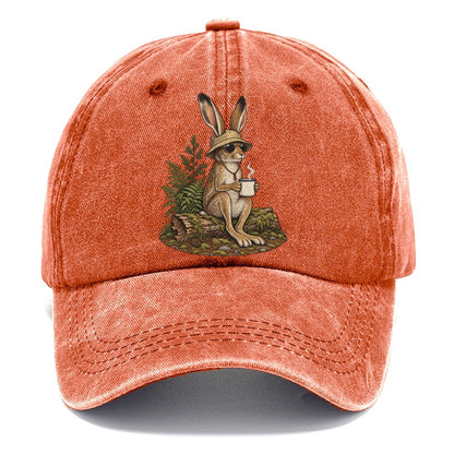 Jackrabbit Trail Rest Slow Camp Club Classic Cap – Terracotta Clay