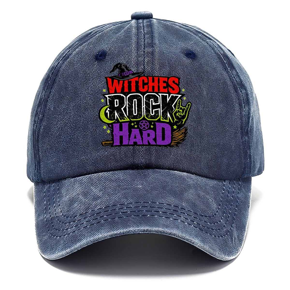Witches Rock Hard Classic Cap – Twilight Navy