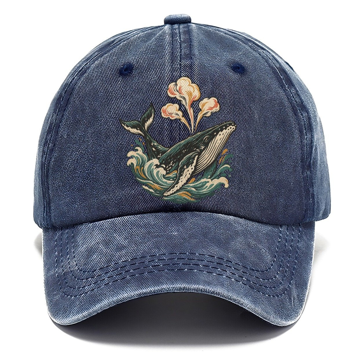 Whale Breath Cloud Gentle Wild Classic Cap – Twilight Navy