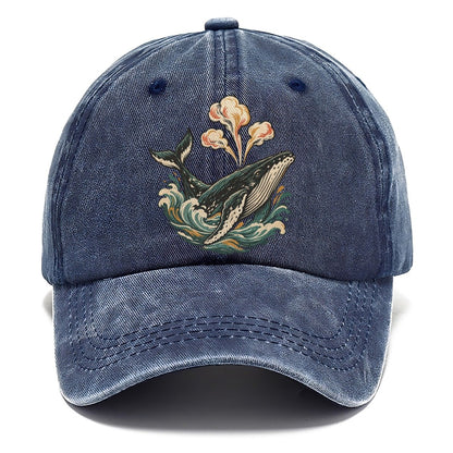 Whale Breath Cloud Gentle Wild Classic Cap – Twilight Navy