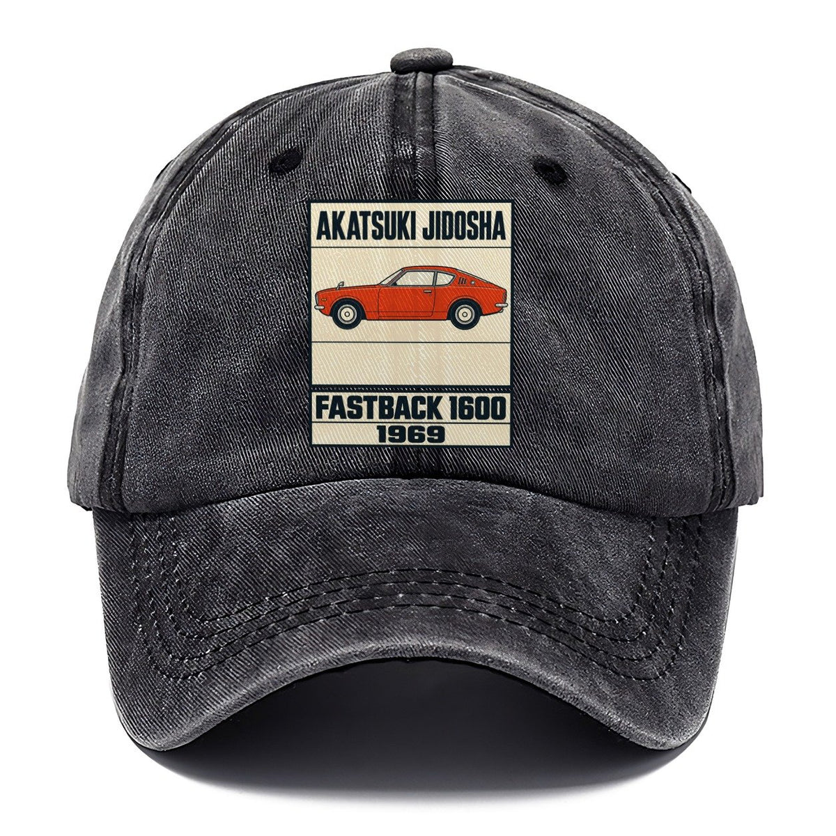 Akatsuki Fastback Showa Speed Plates Classic Cap – Graphite