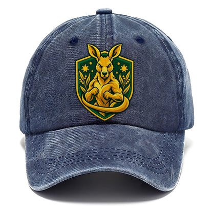 Australia Minimal Emblem Country Logos Classic Cap – Twilight Navy