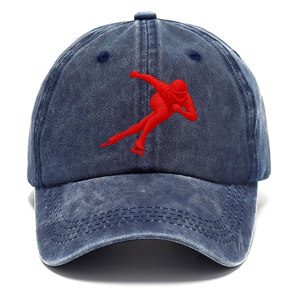 Speed Skater Corner Lean Micro Motion Mark Classic Cap – Twilight Navy