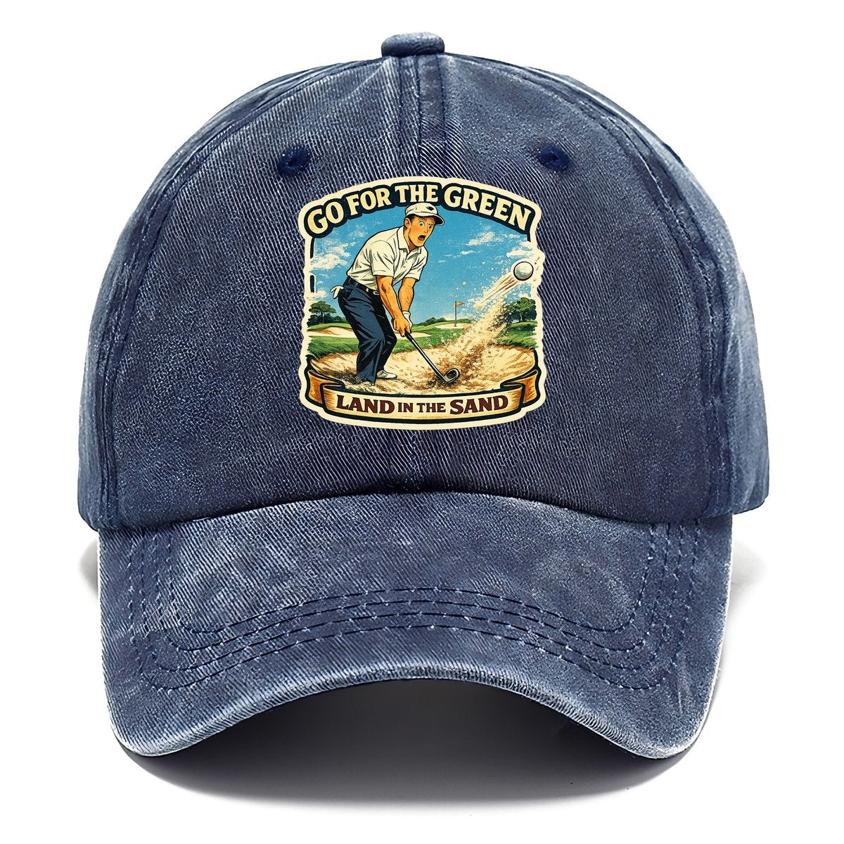 Land In The Sand Classic Cap – Twilight Navy