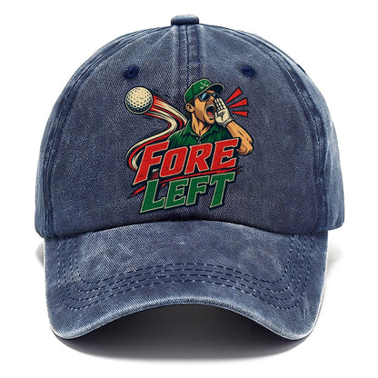 Fore Left Golf Life Classic Cap – Twilight Navy
