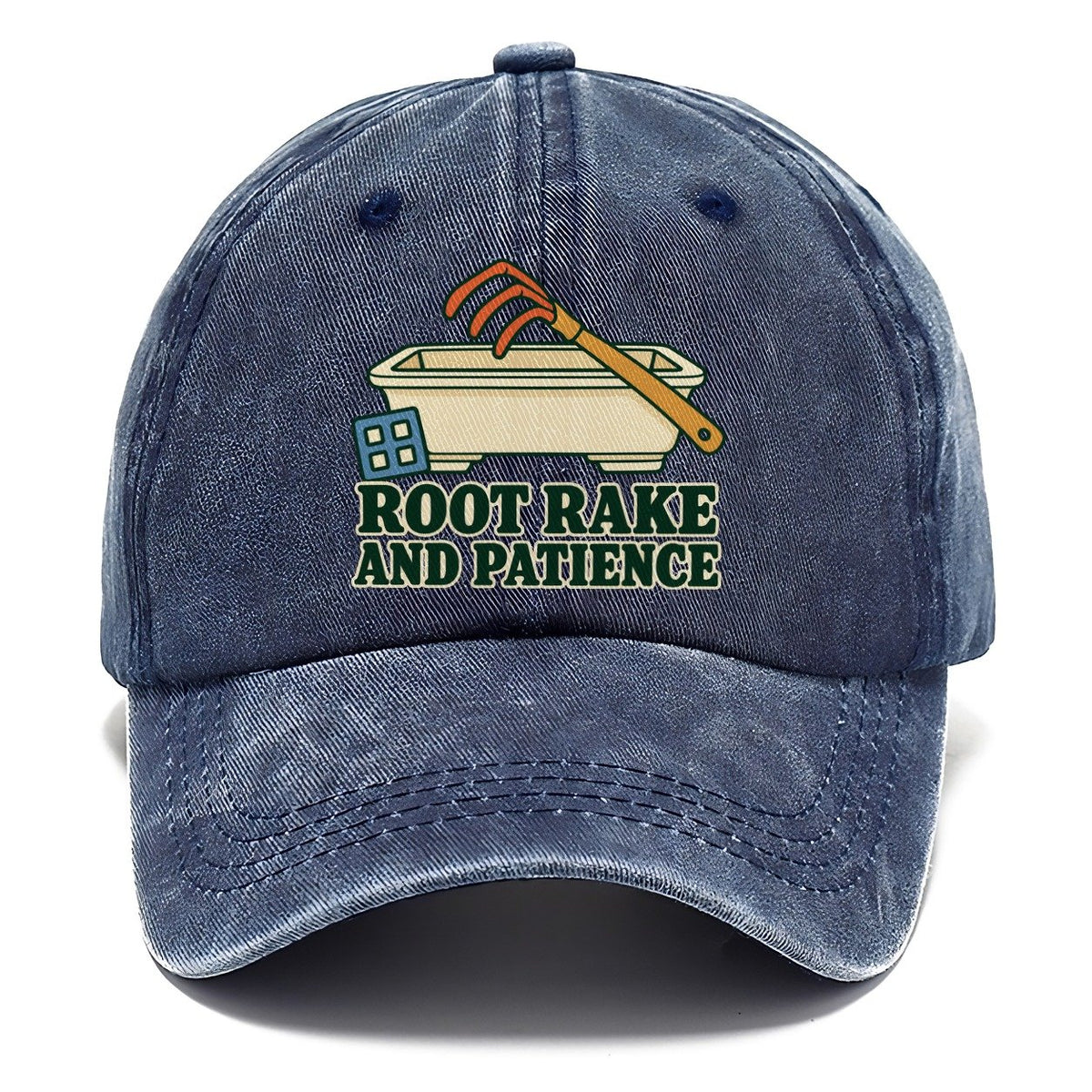 Root Rake And Patience Bonsai Classic Cap – Twilight Navy