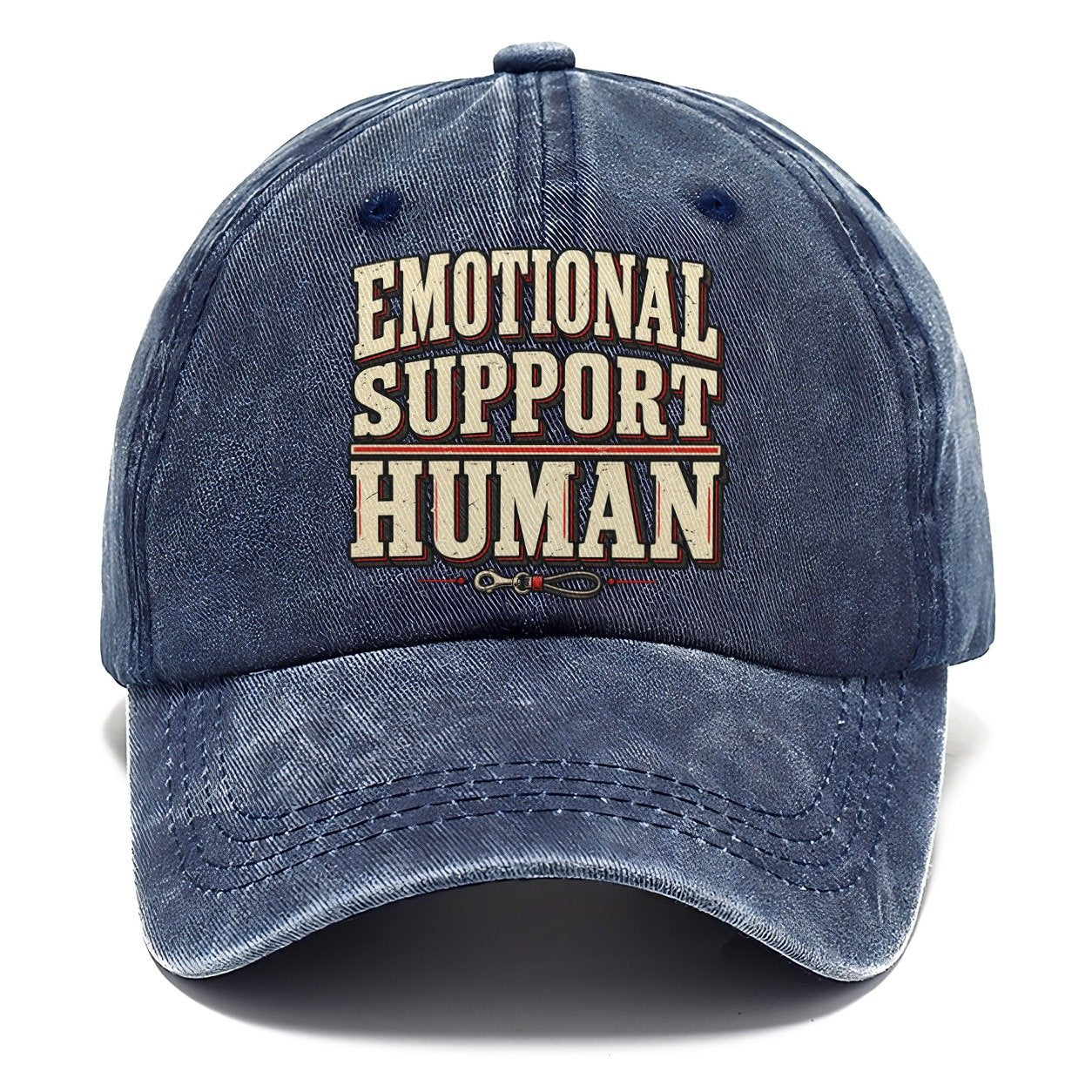 Emotional Support Human American Wit Classic Cap – Twilight Navy