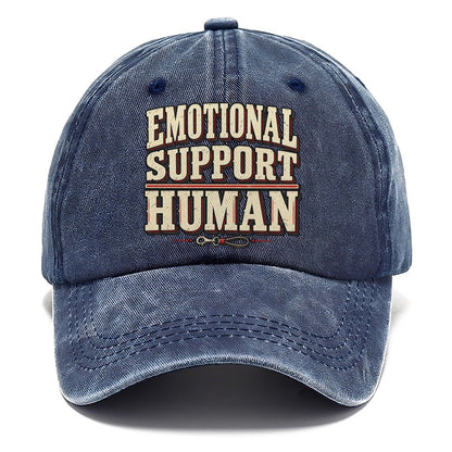 Emotional Support Human American Wit Classic Cap – Twilight Navy