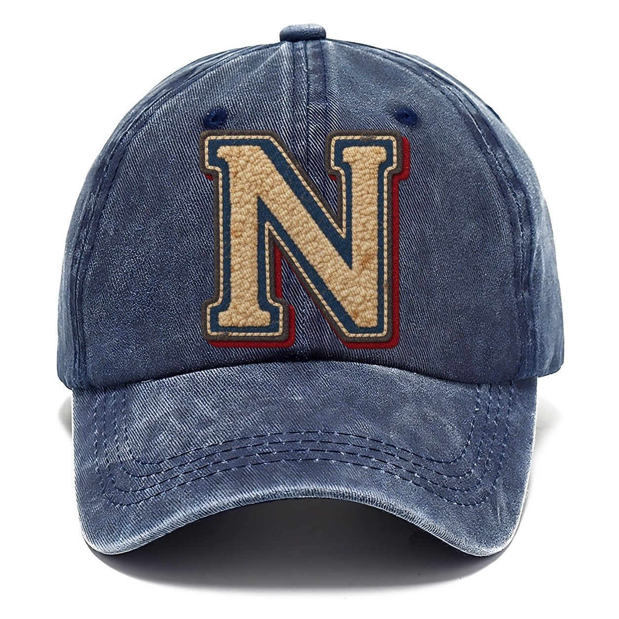 Varsity Chenille N Monogram Classic Cap – Twilight Navy