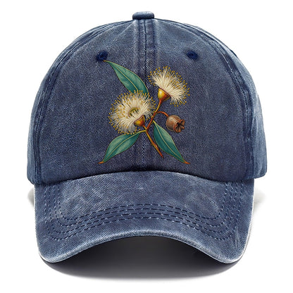Tasmania Blue Gum Blossom And Capsule Australia Cultural Icons Classic Cap – Twilight Navy