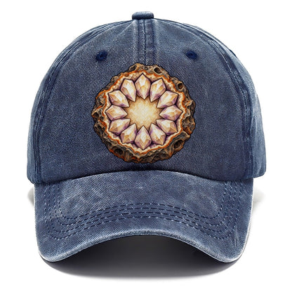 Split Geode Half Rocks And Minerals Classic Cap – Twilight Navy
