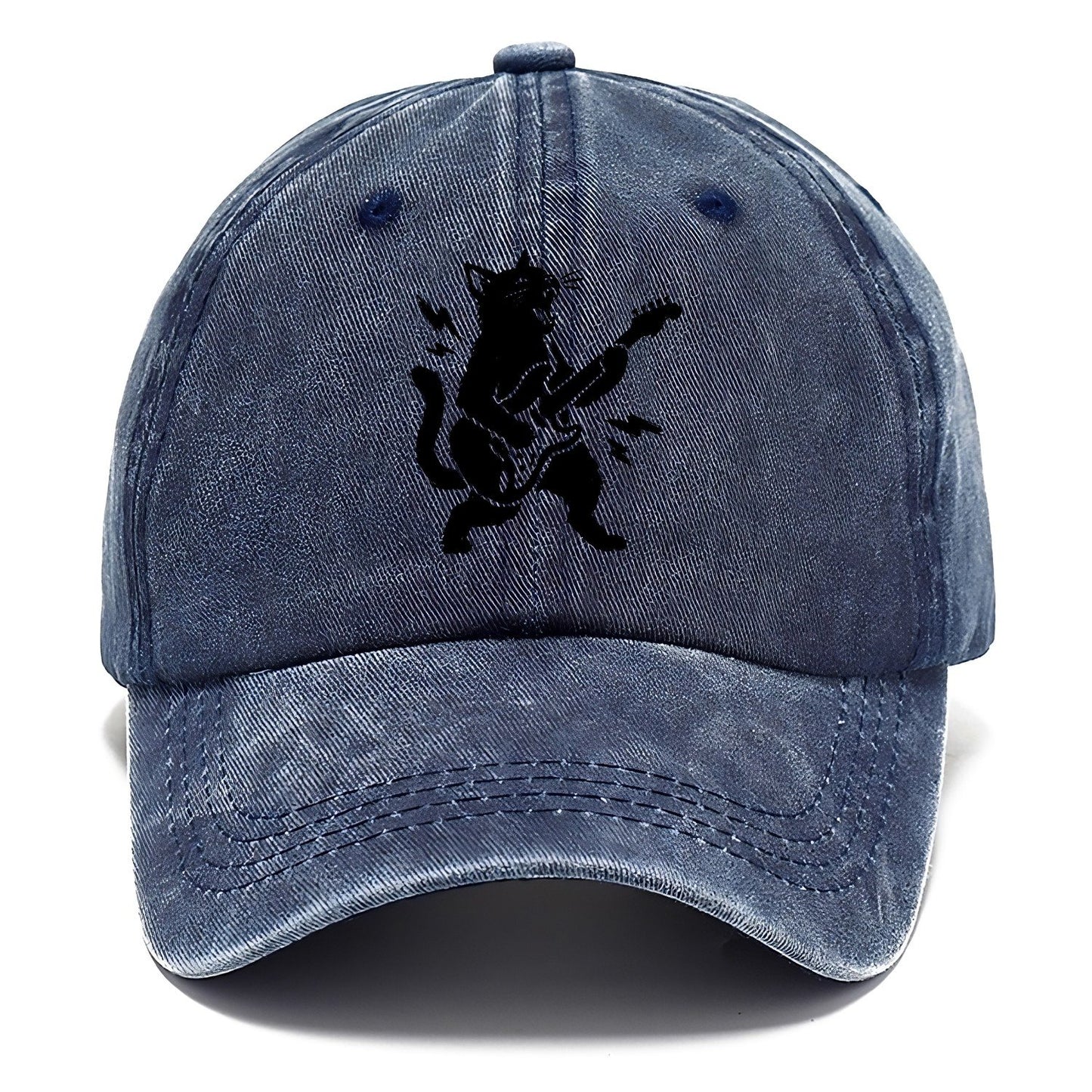 Rock Cat Guitar Classic Cap – Twilight Navy