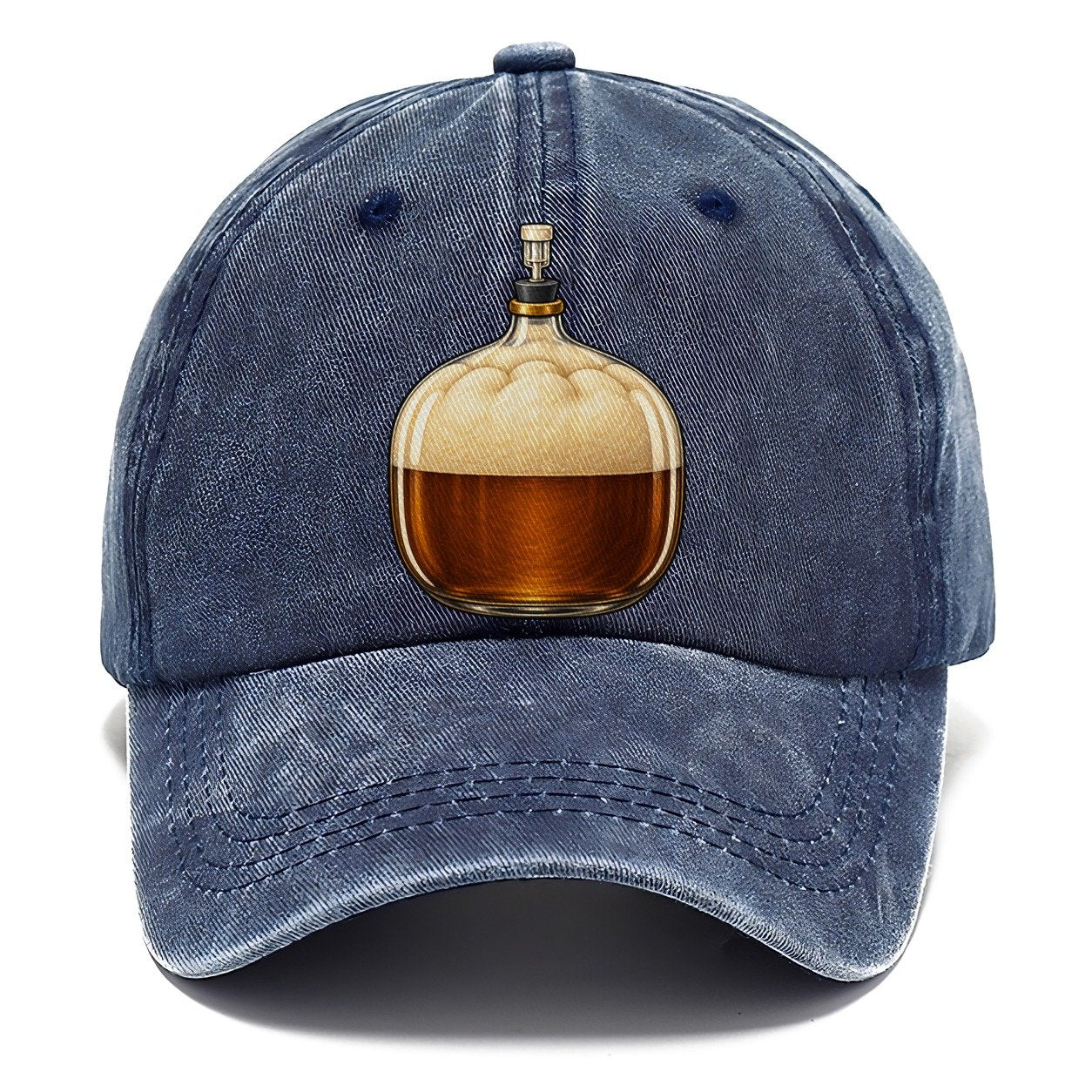 Carboy Of Fermenting Wort Homebrewing Classic Cap – Twilight Navy