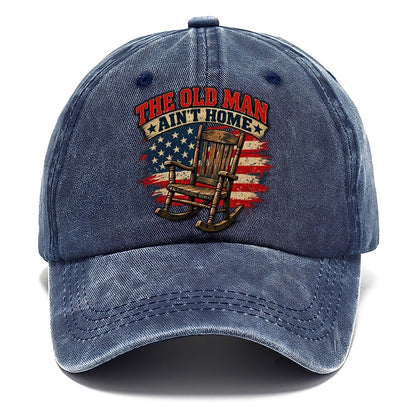 The Old Man Ain T Home Old Man Strong Classic Cap – Twilight Navy