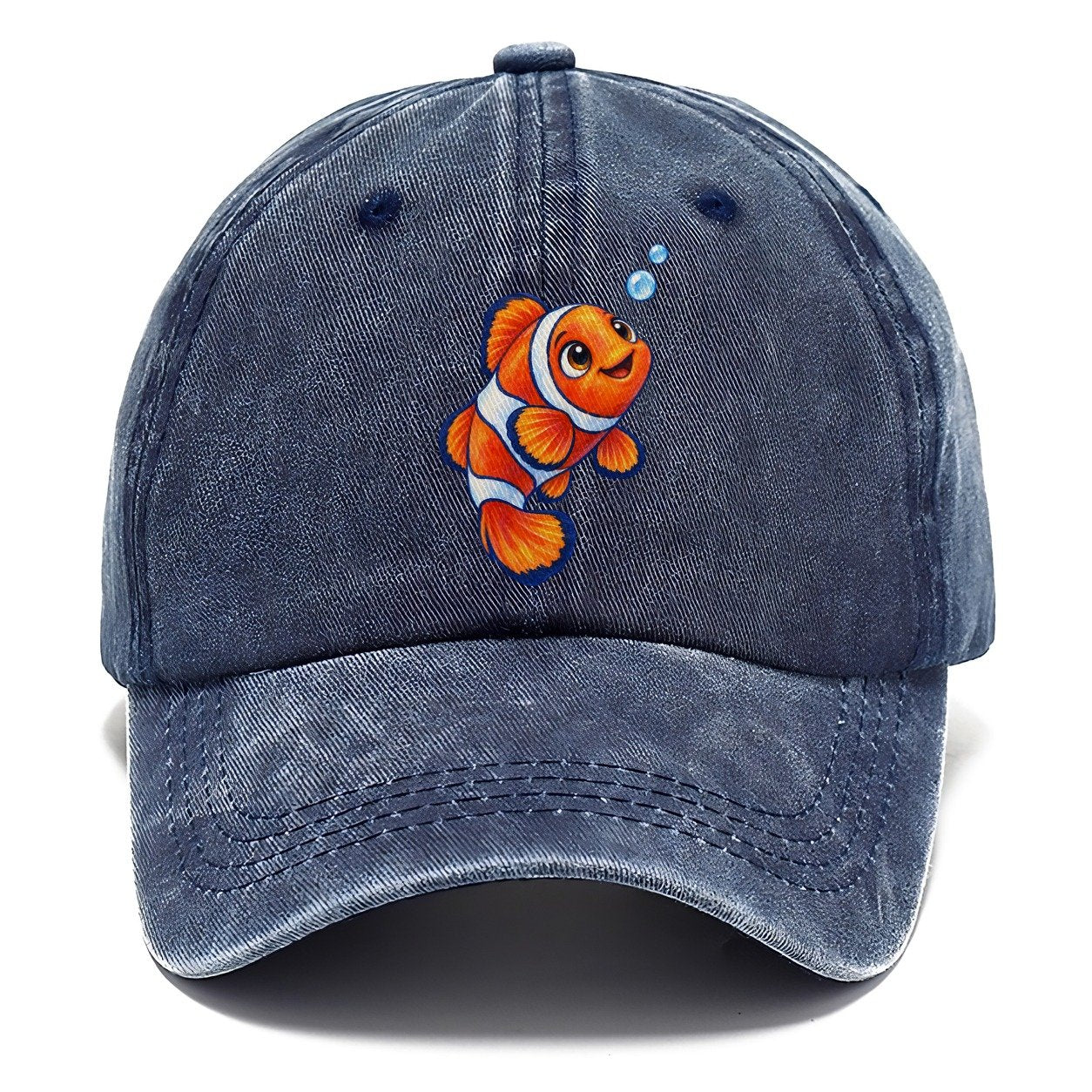 Clownfish Upward Flick Sea Sprite Classic Cap – Twilight Navy