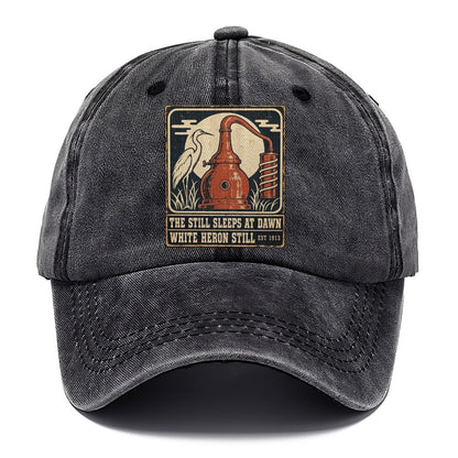 White Heron Still Izakaya Rules Classic Cap – Graphite
