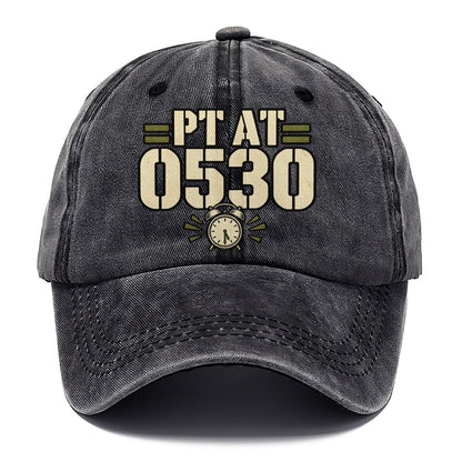 Pt At 0530 Barracks Wit Classic Cap – Graphite