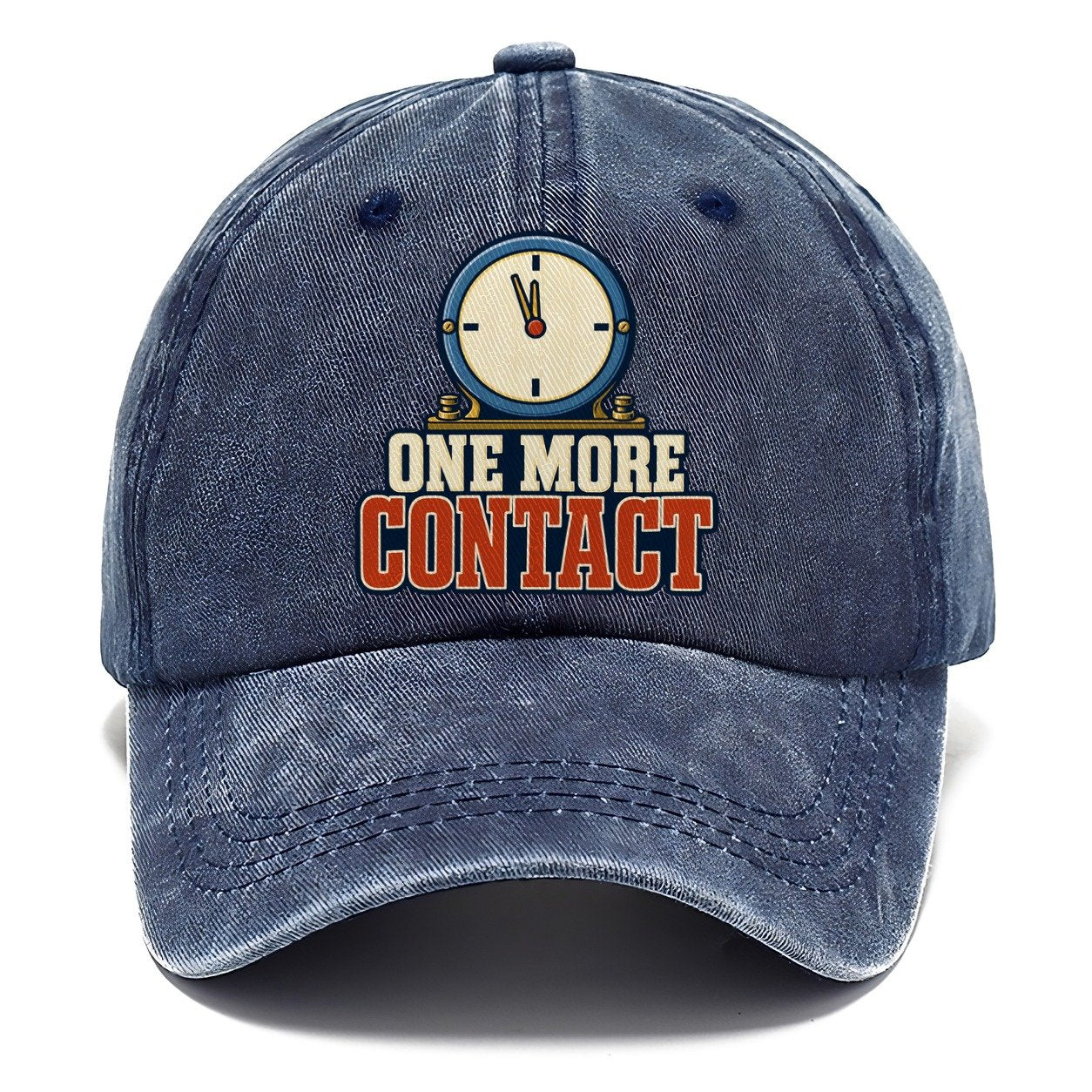 One More Contact Amateur Radio Classic Cap – Twilight Navy