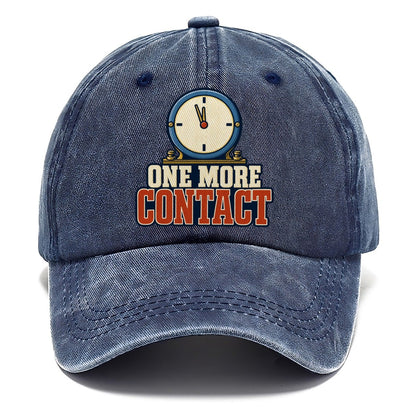 One More Contact Amateur Radio Classic Cap – Twilight Navy