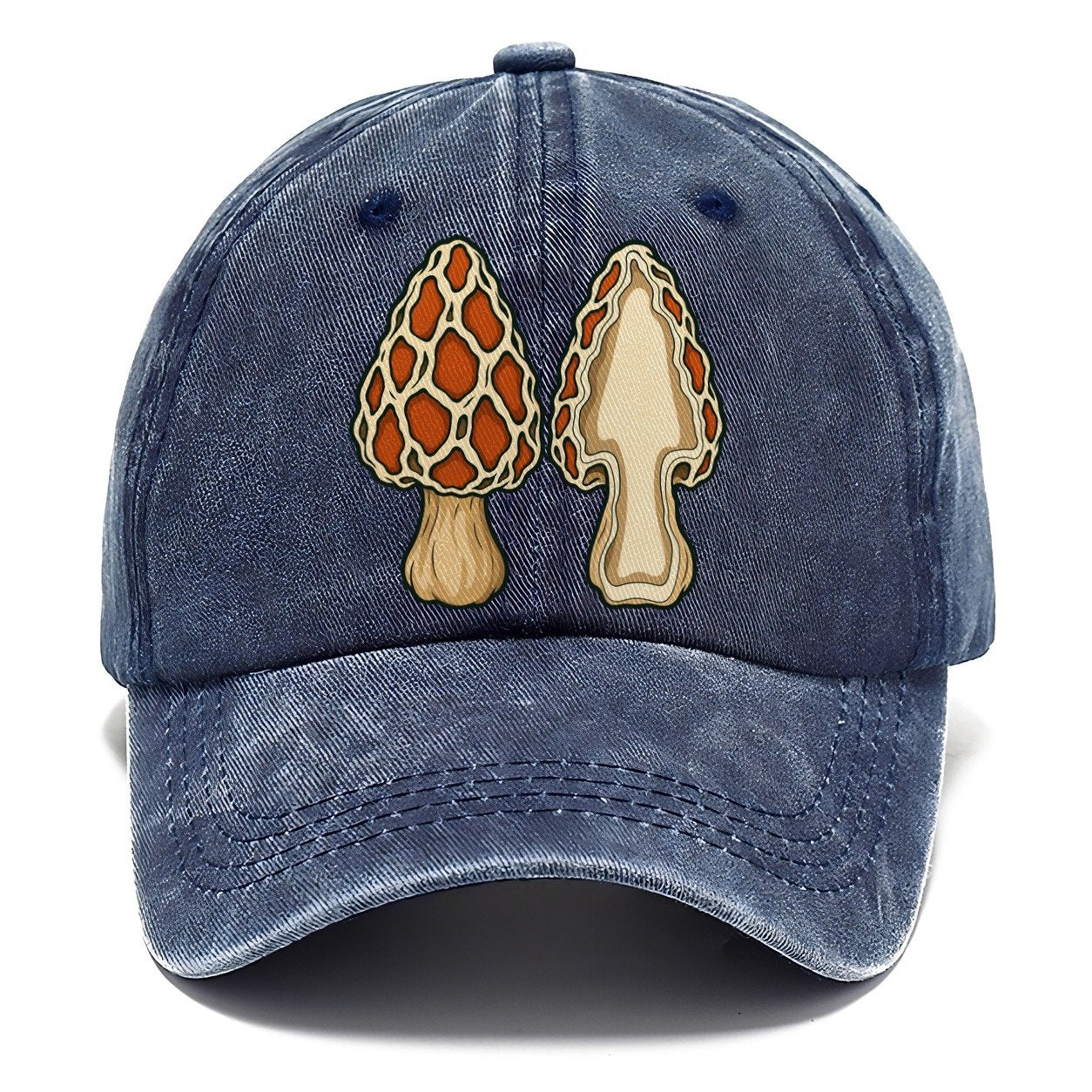 Morel Profile Study Foraging And Mycology Classic Cap – Twilight Navy