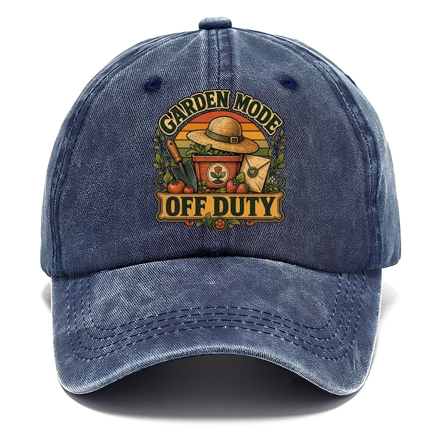 Garden Mode Off Duty Classic Cap – Twilight Navy