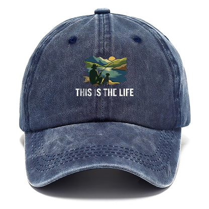 This Is The Life Classic Cap – Twilight Navy