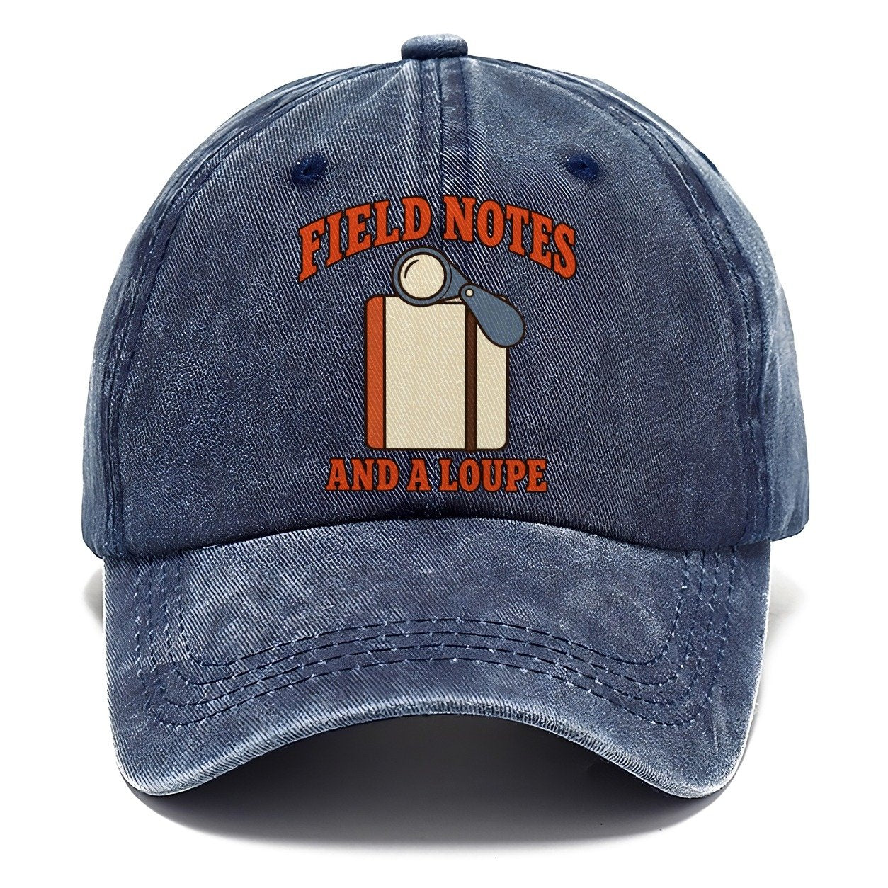 Field Notebook And Loupe Rocks And Minerals Classic Cap – Twilight Navy