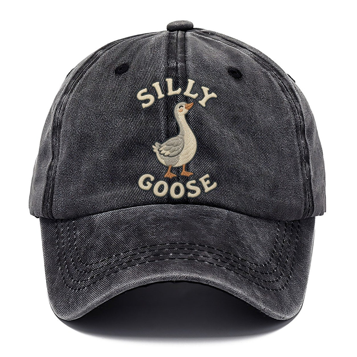 Goose Animal Puns Classic Cap – Graphite