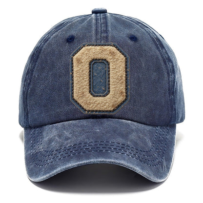 Varsity Chenille O Monogram Classic Cap – Twilight Navy