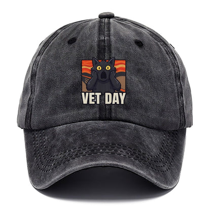 Black Cat Scream Vet Day Scream Classic Cap – Graphite