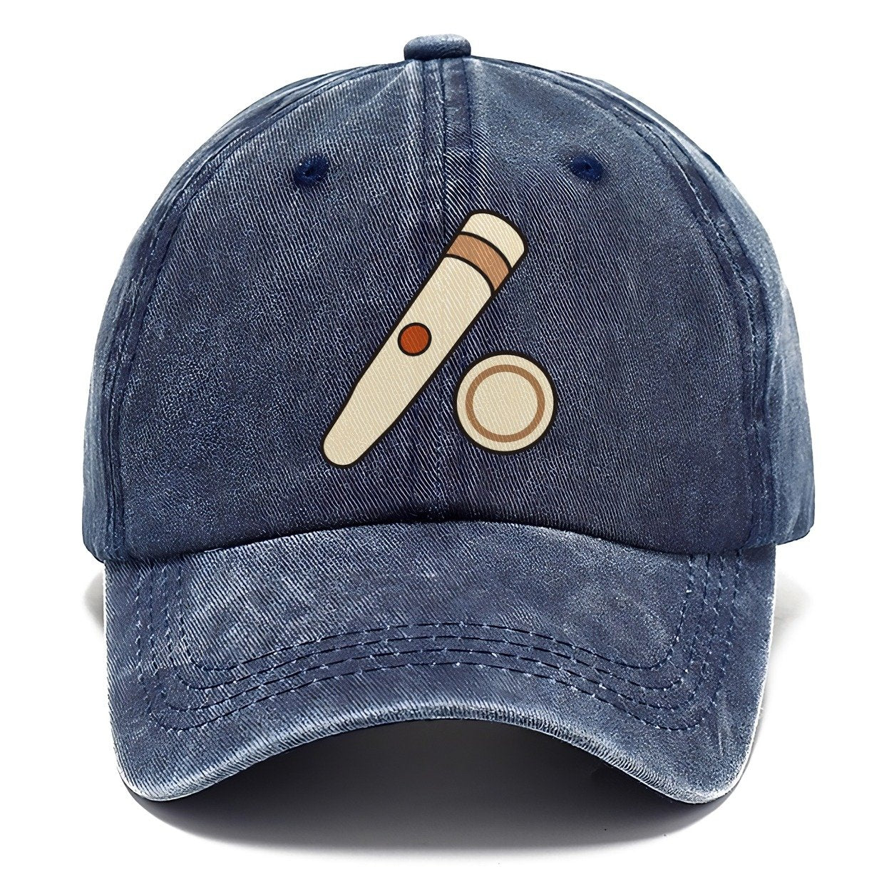 Pinpointer Two Views Treasure Hunting Classic Cap – Twilight Navy