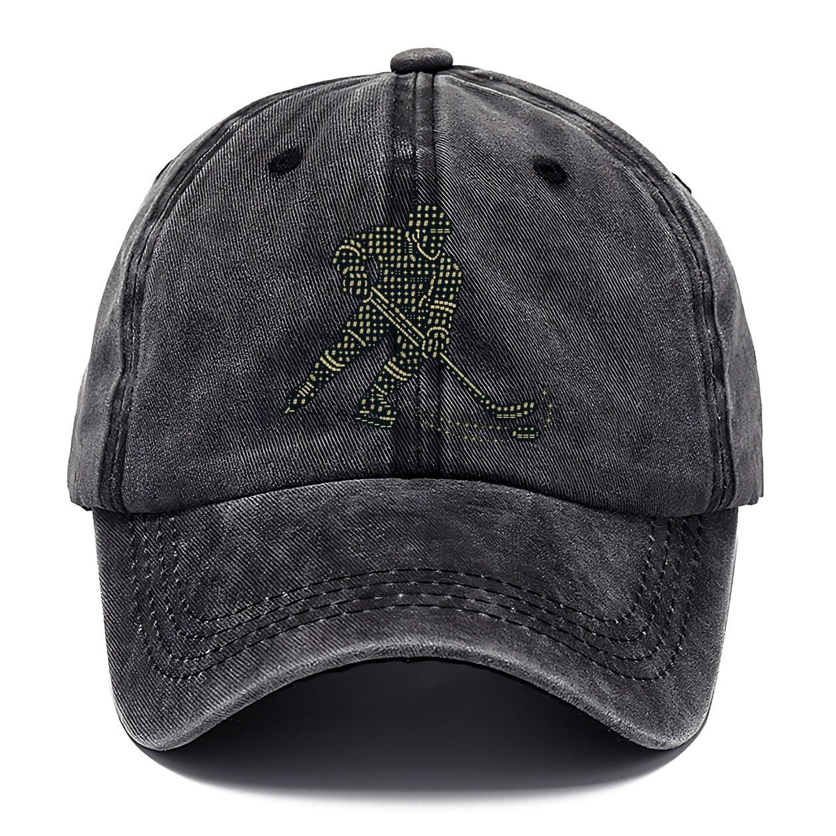 Hockey Stick Sweep Classic Cap – Graphite