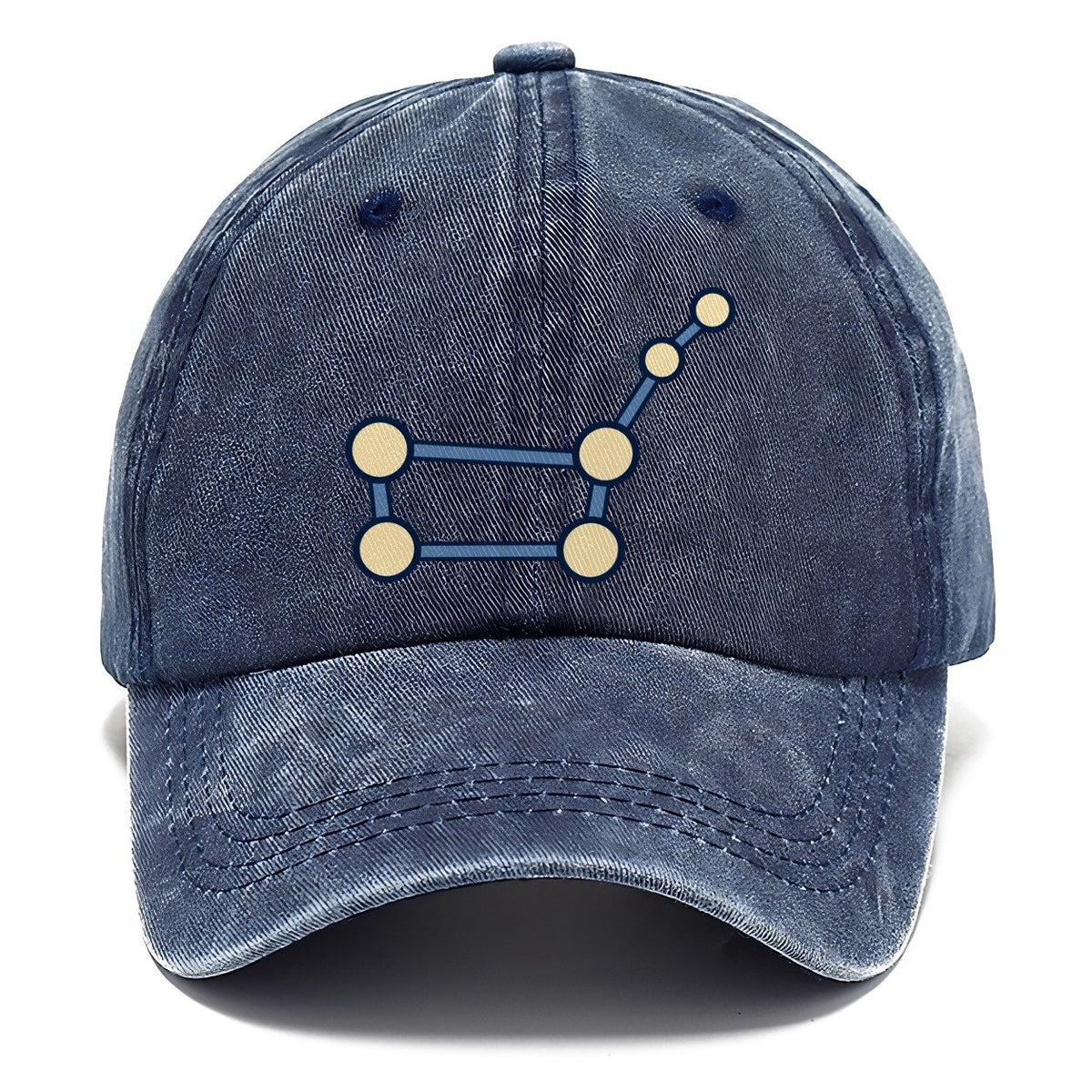 Seven Node Northern Figure Astronomy And Stargazing Classic Cap – Twilight Navy