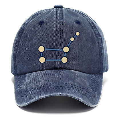Seven Node Northern Figure Astronomy And Stargazing Classic Cap – Twilight Navy