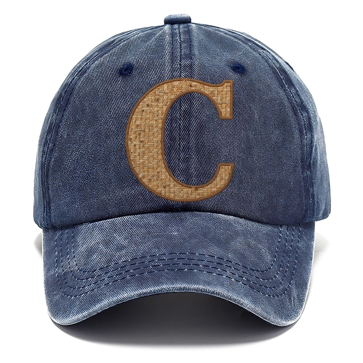 Woven Tweed C Monogram Classic Cap – Twilight Navy