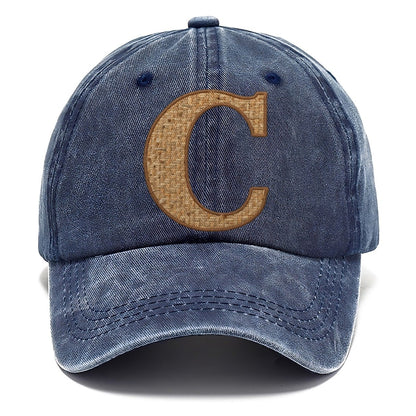 Woven Tweed C Monogram Classic Cap – Twilight Navy